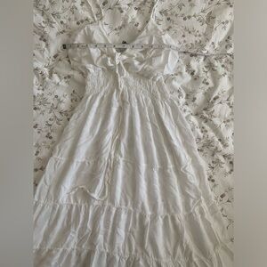 LTDC boutique white maxi dress
